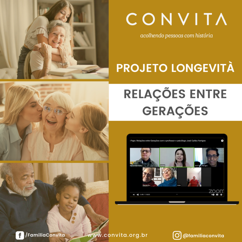 No dia 26 de julho celebramos o Dia dos Avós, e para refletirmos sobre a importância dessa data, conversamos com o Profº. Dr.  José Carlos Ferrigno, sobre relações intergeracionais.