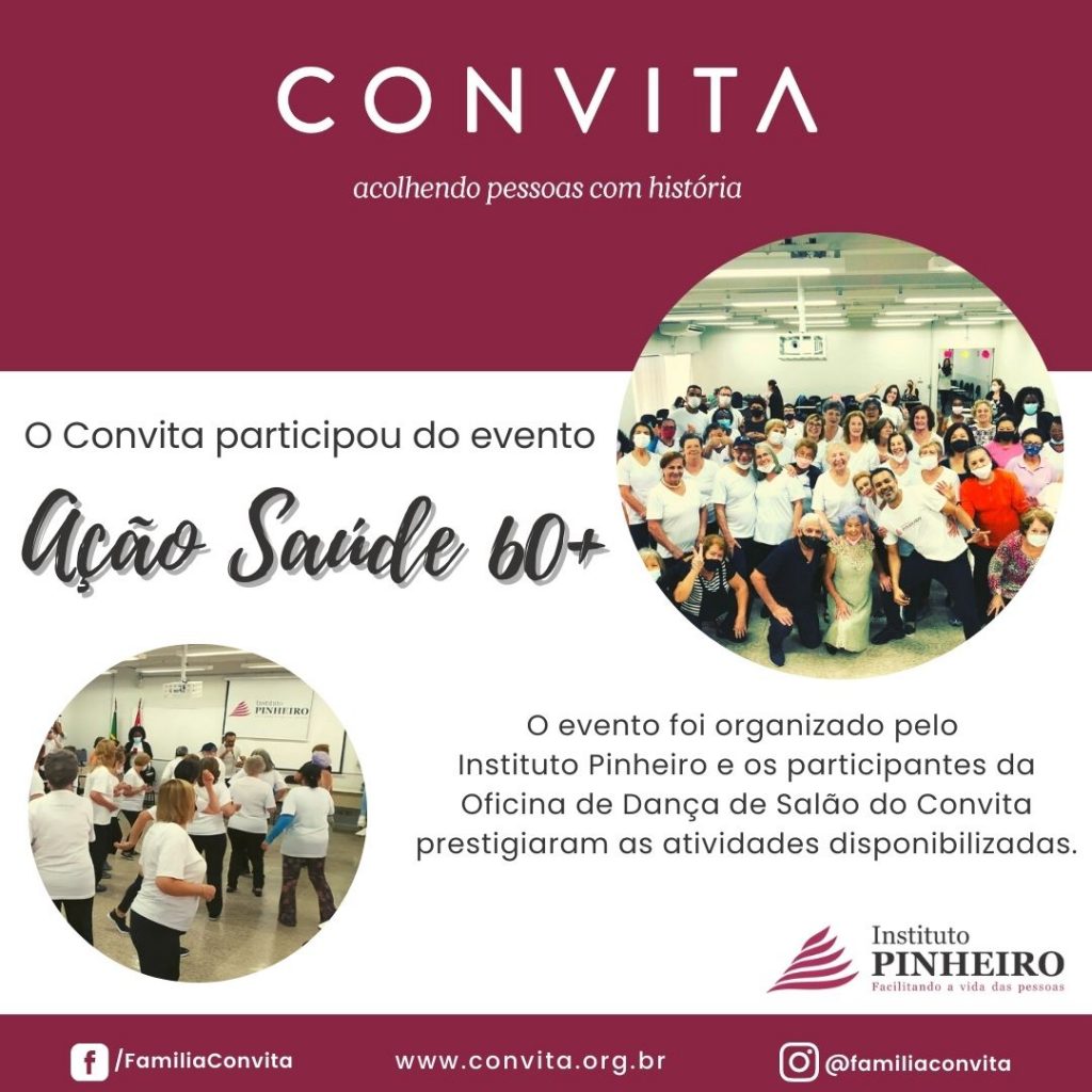 O evento organizado pelo Instituto Pinheiro ofereceu uma programação especial de atividades e de cuidados à saúde.