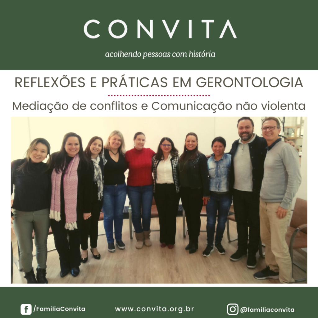 Iniciamos um projeto de capacitação e atualização em Gerontologia voltado para nossa equipe, com foco na otimização do nosso atendimento à pessoa idosa.