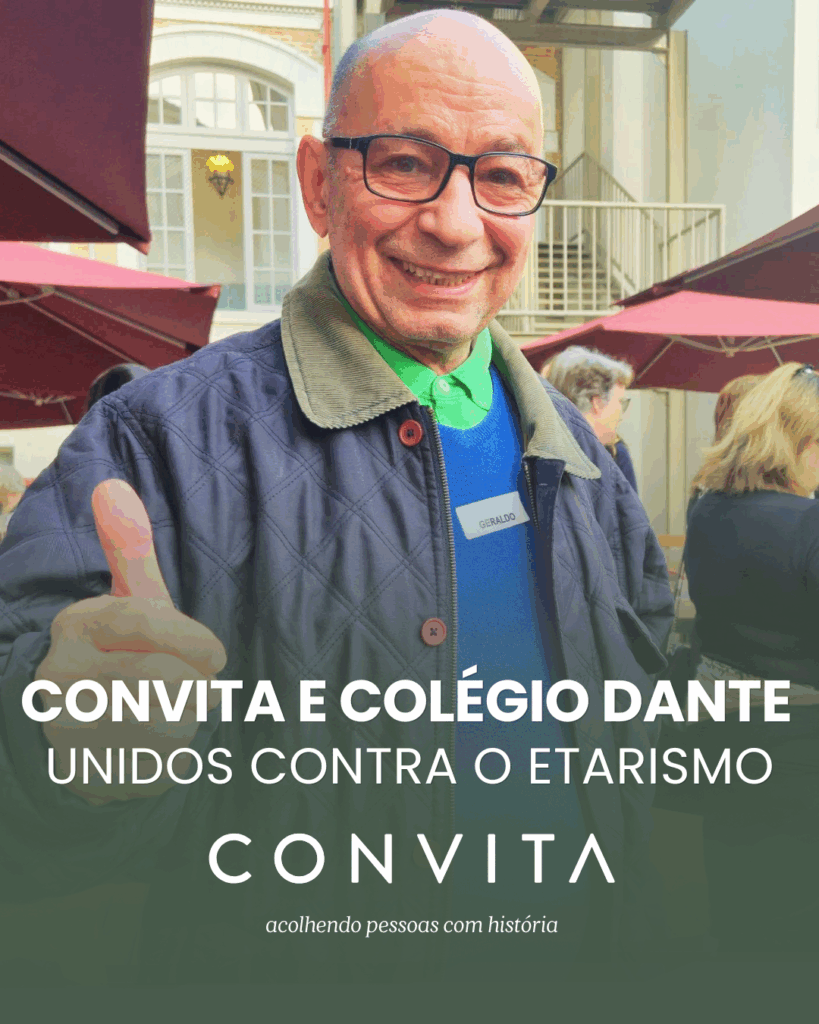 O encontro que proporcionou um encontro entre gerações: jovens e pessoas idosas, reforçando a importância da convivência, da troca de experiências e do combate ao etarismo — a discriminação baseada na idade.